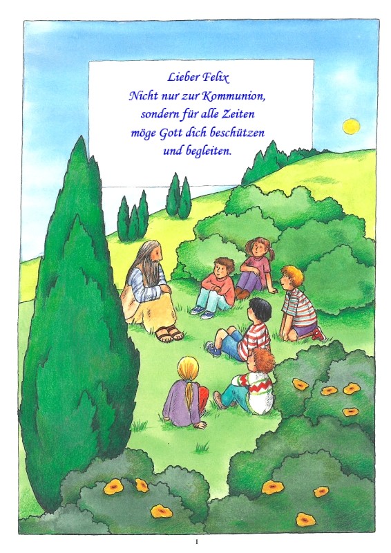 Erstkommunion Gluckwunsche Gedruckt Premium